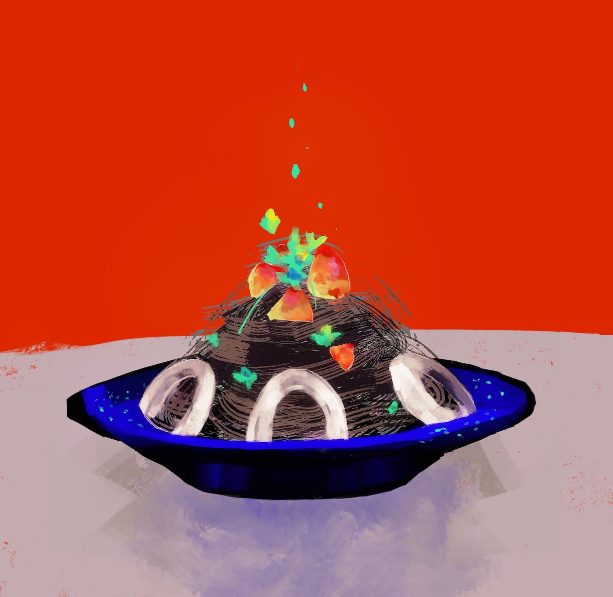 カラフルで個性的なあなたのためのイラスト作成します カラフルで個性的な世界観が好きな方へ イメージ1