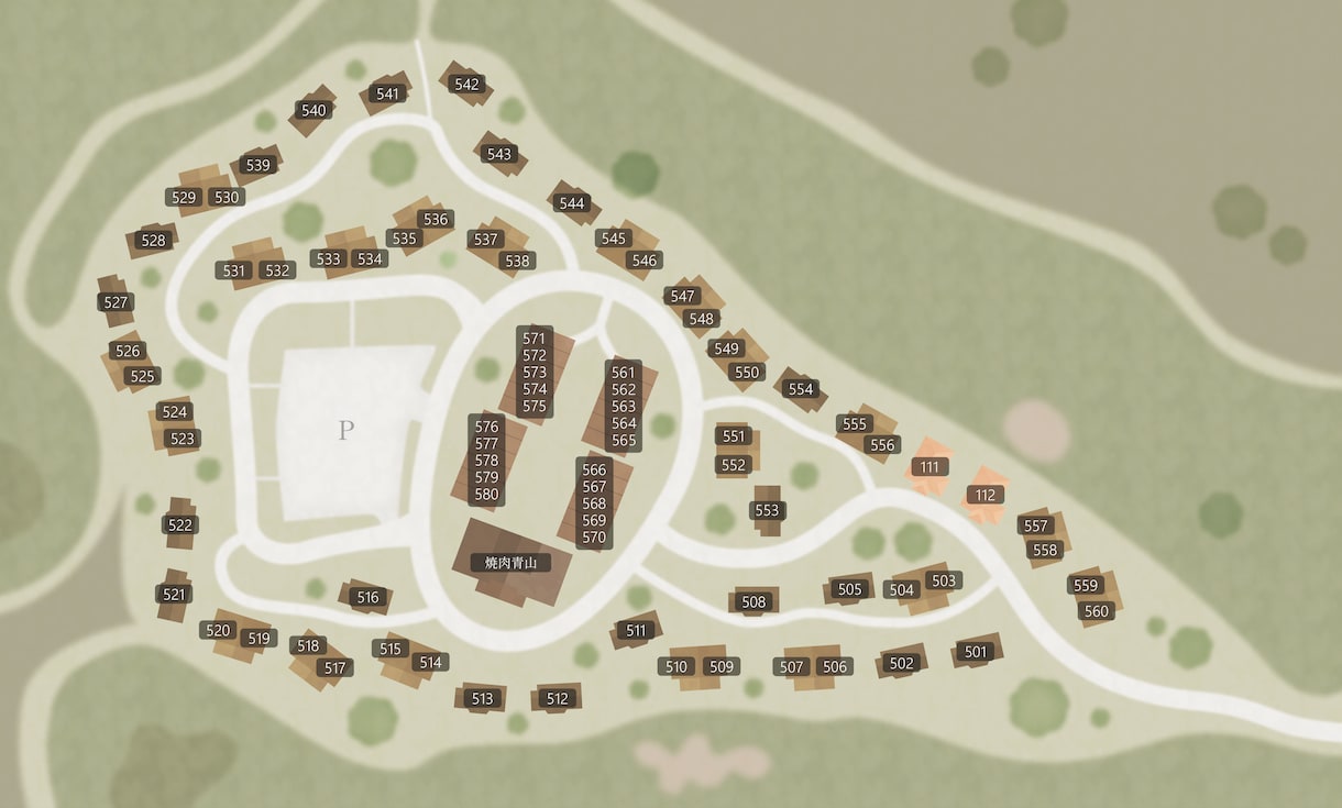 ご希望のテイストでイラストマップ・地図作成します イメージに合った地図のテイストについてご相談ください イメージ6