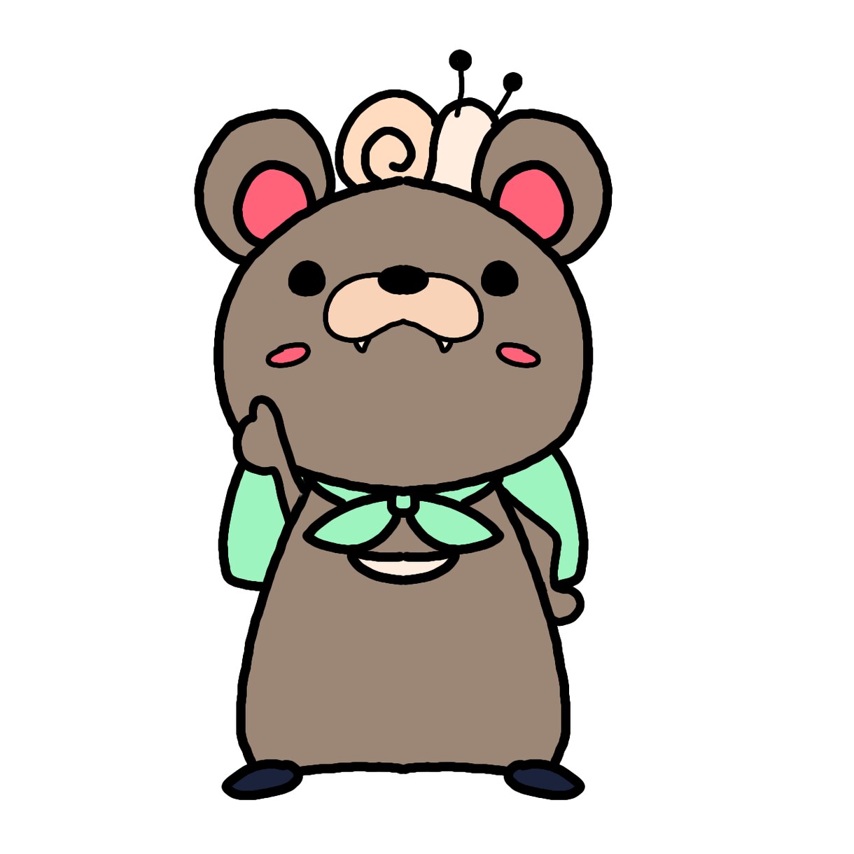 イラストを描かせていただきます 動物のほのぼのやイラストや植物、その他生き物(クラゲなど) イメージ1
