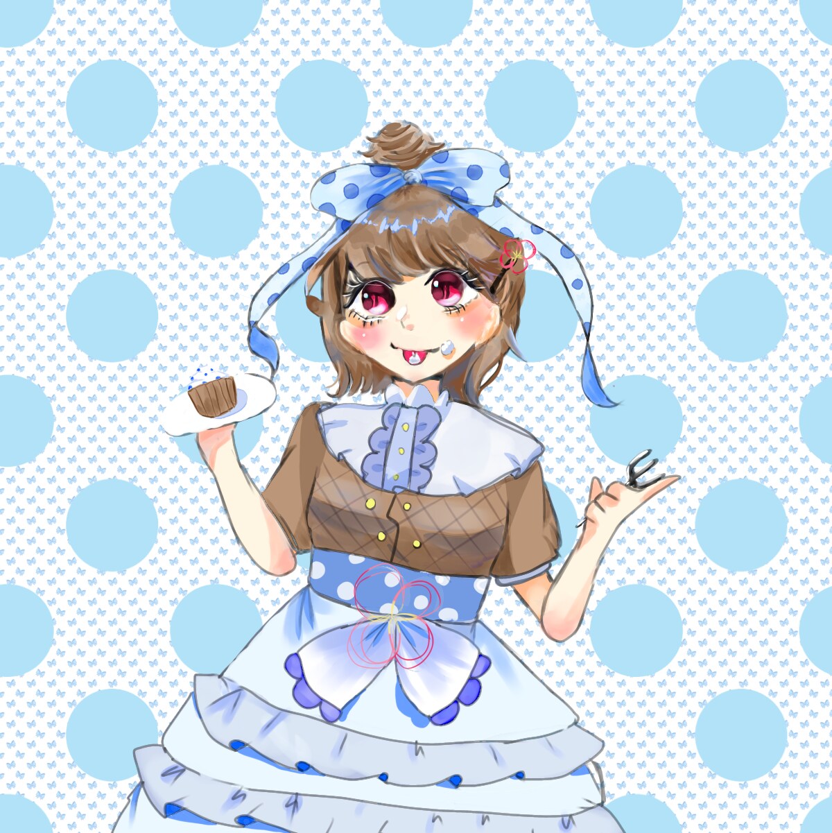 中学生がイラスト描きます 可愛いイラスト目指して頑張ります！ イメージ5
