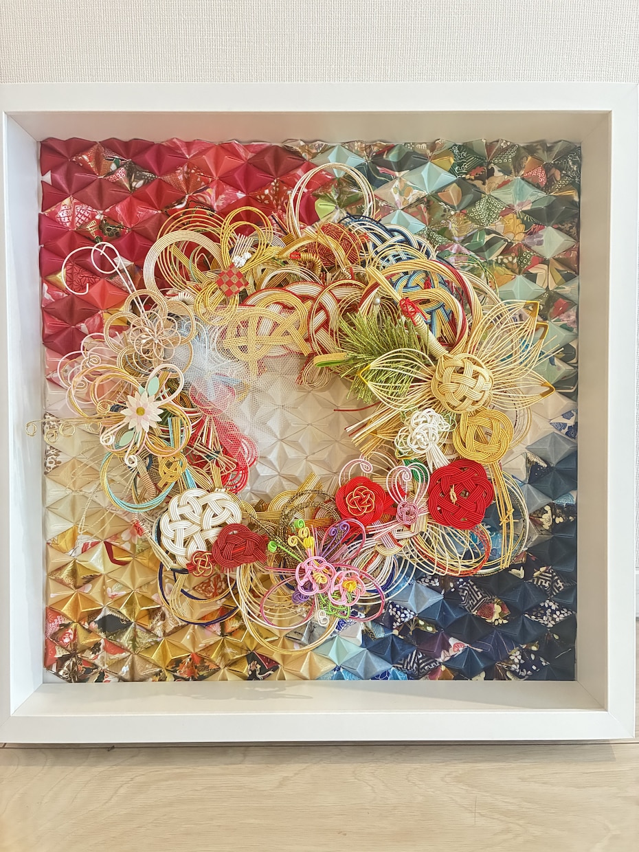 ご祝儀袋リメイク❀結婚式の思い出をアートにします 頂いたご祝儀袋をきれいに飾りませんか？ イメージ1