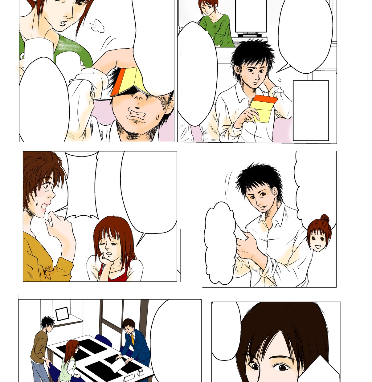 広告漫画・ＰＬ漫画等描きます 商用OK・追加料金かかりません イメージ3