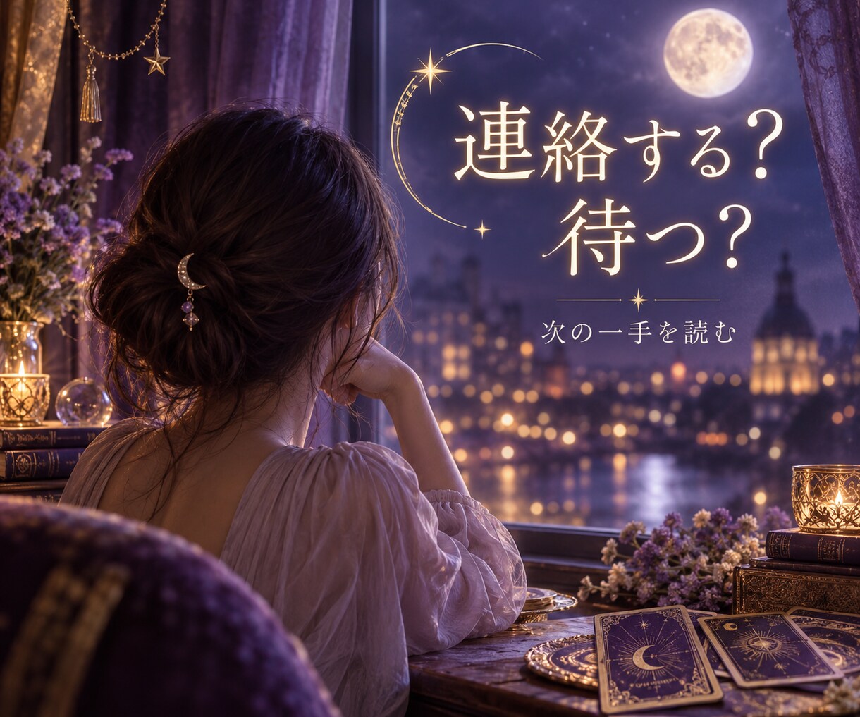 音信不通・既読スルー｜復縁したい彼の本音を占います 連絡する？待つ？迷う恋の「次の一手」を鑑定書でお届けします イメージ3