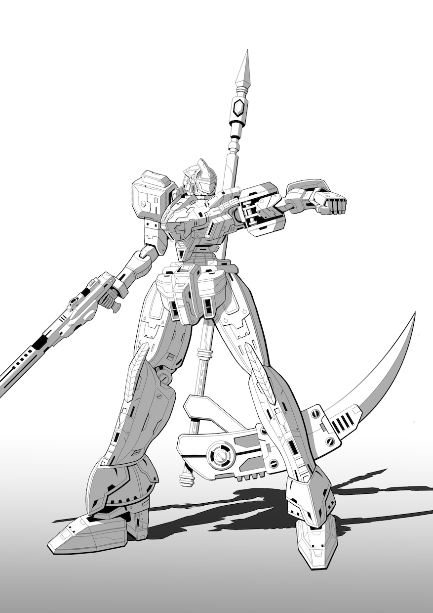 ロボット、メカ、乗り物のイラストを描きます キャラ、背景、アイテム、ロボット、乗り物、メカデザインを制作 イメージ3
