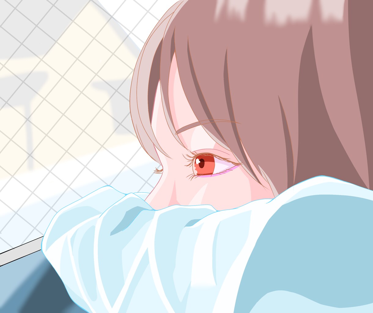 SNS用アイコン描きます アンニュイな雰囲気が貴方の事を印象付ます イメージ2