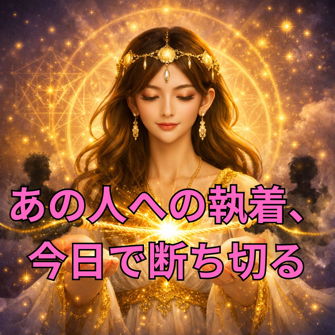 心を縛る執着を手放す【エーテルコードカット】します 今必要のないつながりを読み解き、前へ進むお手伝いします イメージ3