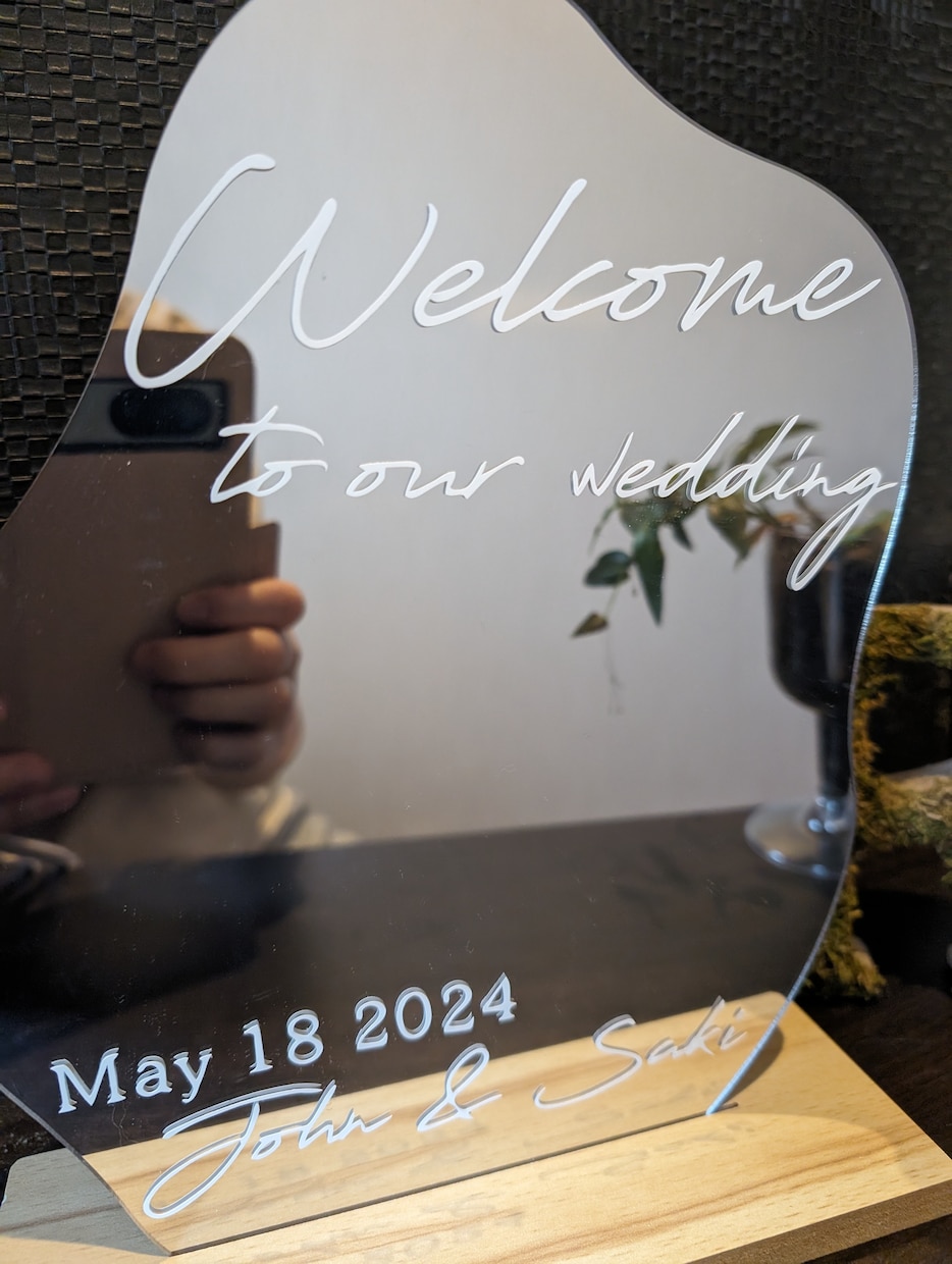 ウェルカムステッカーお作り致します 結婚式のウェルカムステッカーはいかがでしょうか? イメージ3