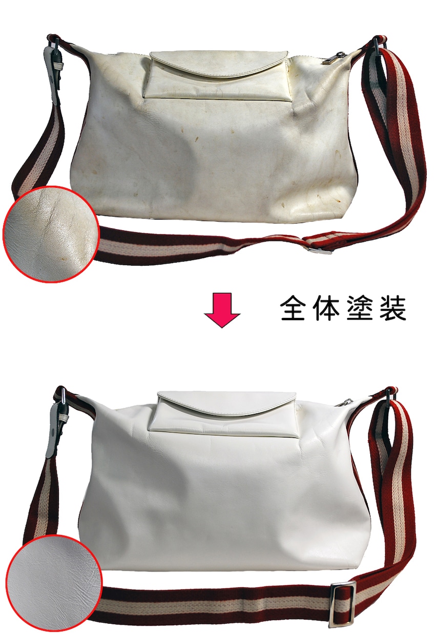 ハンドバッグ、革製品の修理・塗装します 本革のバッグ修理を20年手掛けた職人が完璧な仕事をします イメージ7