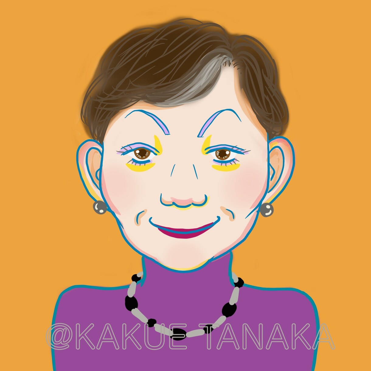 似てる！で盛り上がる！デジタル似顔絵お絵描きします おしゃれカラーでアイコンもセンスアップ！ イメージ10