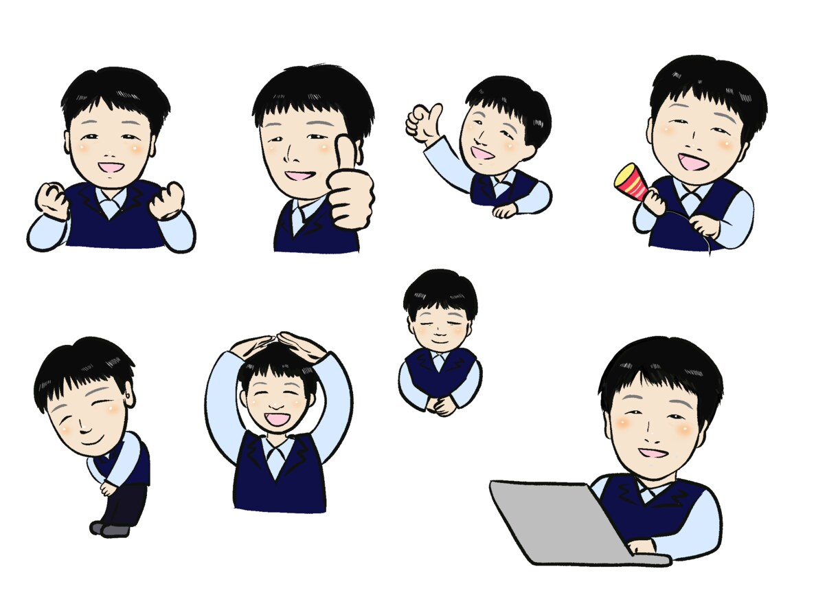 あなたのお客様対応時間をスタンプで時短にします 忙しい中でも温かい対応をしたいあなたに… イメージ7