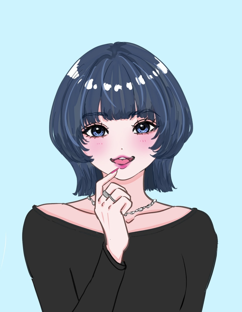 ラフな雰囲気のアイコン作成します 手書き感を残した絵柄で制作します イメージ1