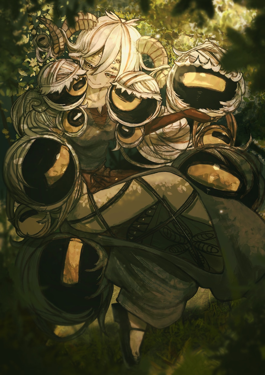 ダークやシックな雰囲気のイラストを描きます MVや配信や表紙など目を惹くイラストが欲しい方に！ イメージ7