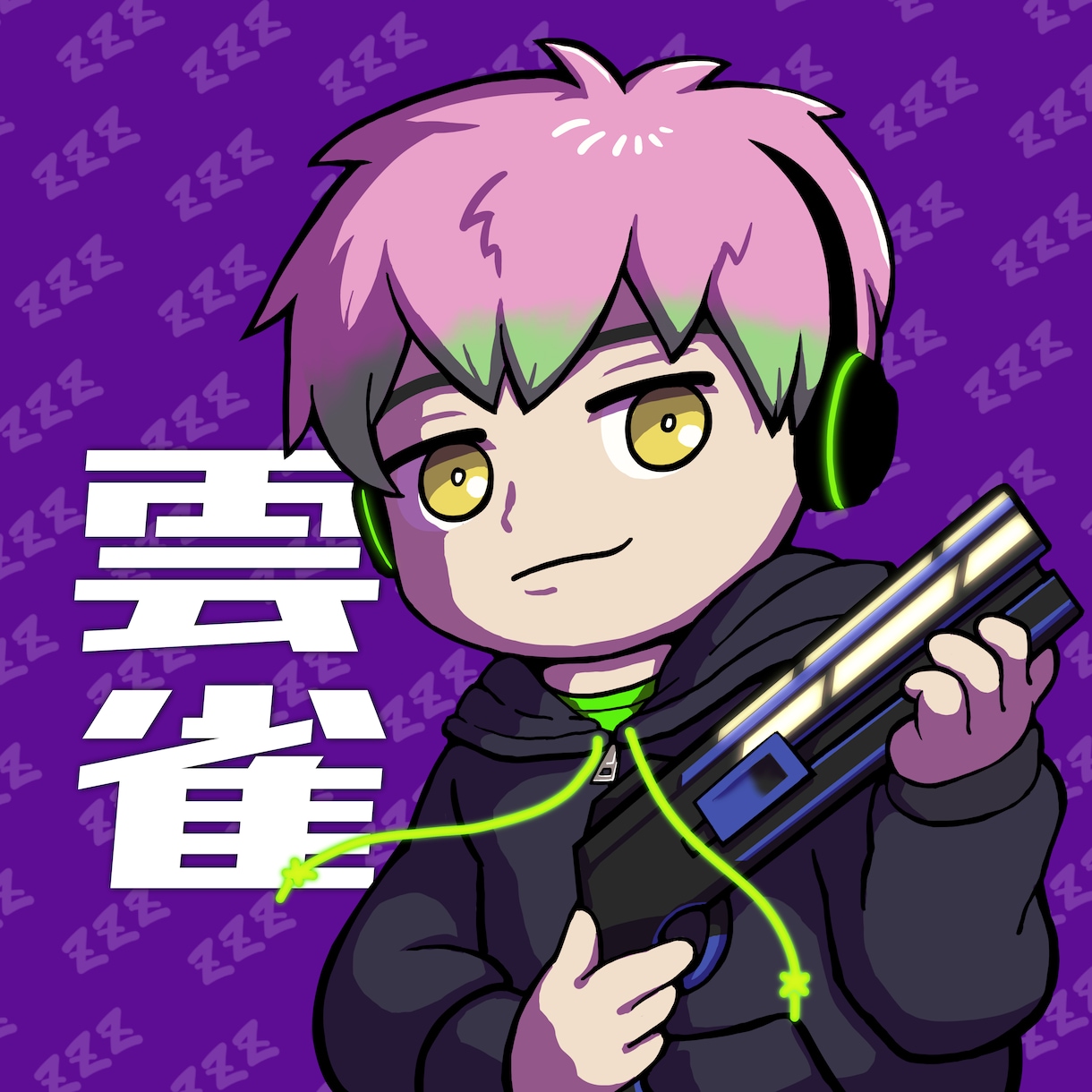 SNS使用可能なキャラクターとアイコンを制作します 高彩度カートゥーン調でみんなの目を惹こう！ イメージ5