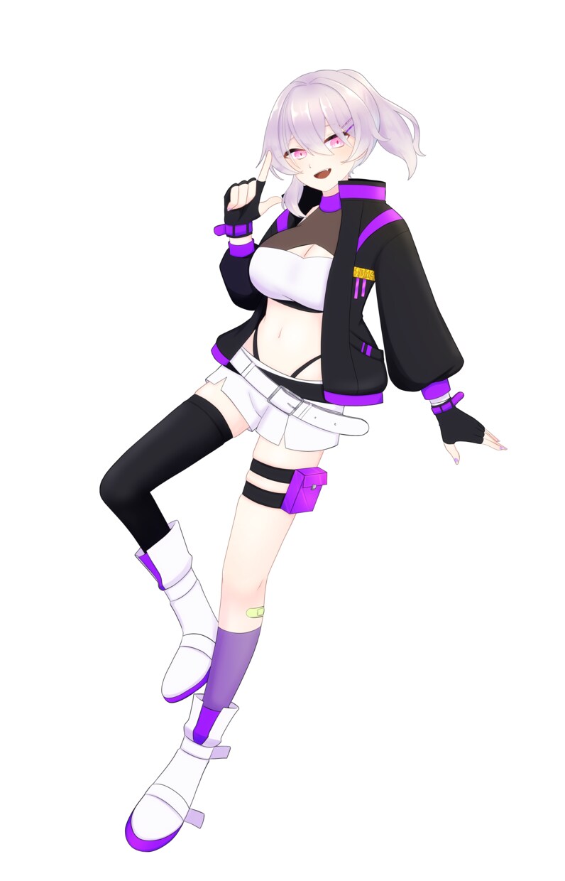 立ち絵イラストお描きします Vtuber活動やTRPG等で使用できる立ち絵をお描きします イメージ3