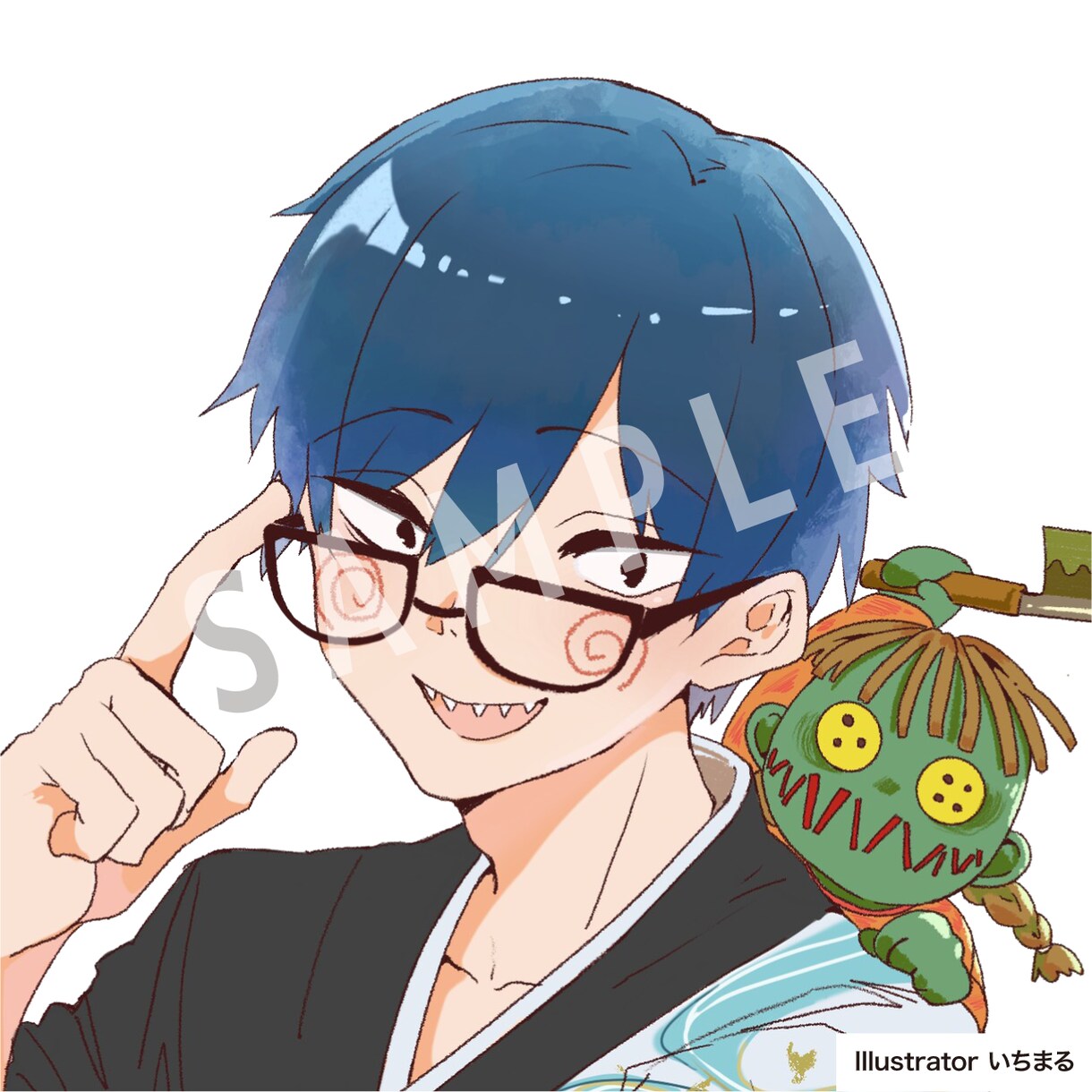 アイコン・ヘッダー制作受け付けます 絵師が選べる！好きな絵柄をアイコンに◎ イメージ3