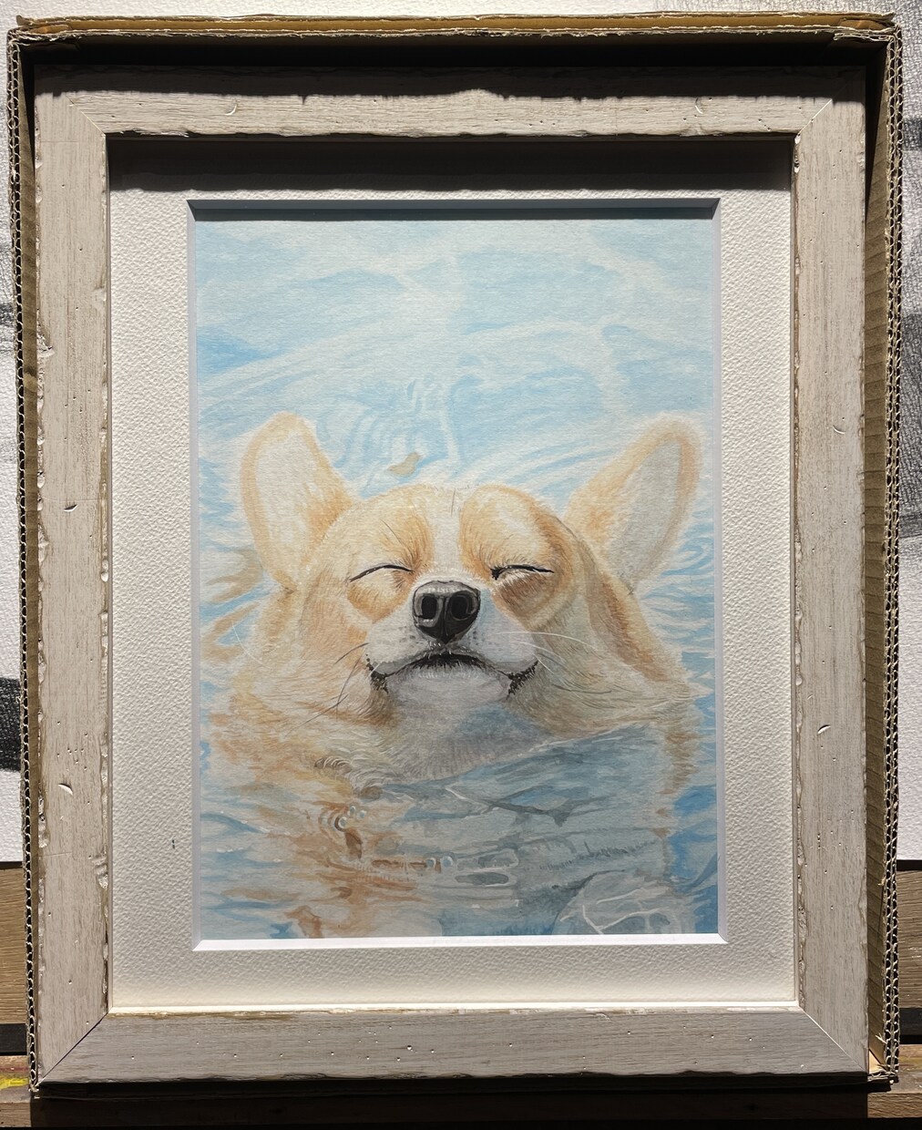 そこにいる、を感じるペットの絵を制作いたします 自宅やオフィスで癒されたい、大切な人へのプレゼントに悩む方へ イメージ3