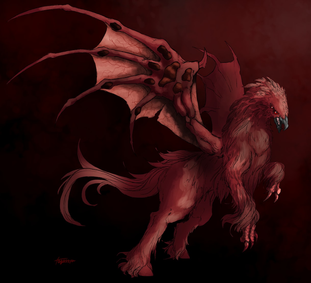 オリジナルのモンスター描きます ペットのモンスター化やモンスターデザインなど イメージ9