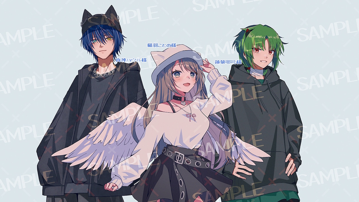 シンプルな一枚絵制作します お急ぎ納品対応可/アイコンやサムネイルにも◎ イメージ8