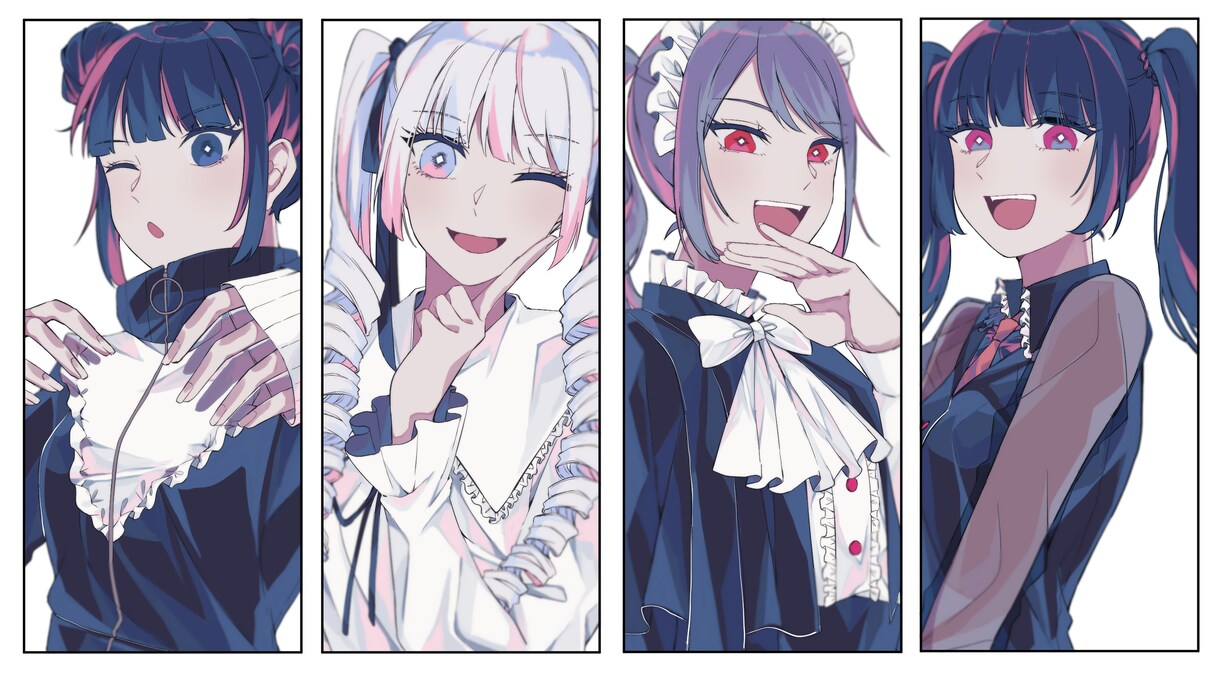 イラストのご依頼を承ります 可愛い絵からリアル寄りの絵まで イメージ1