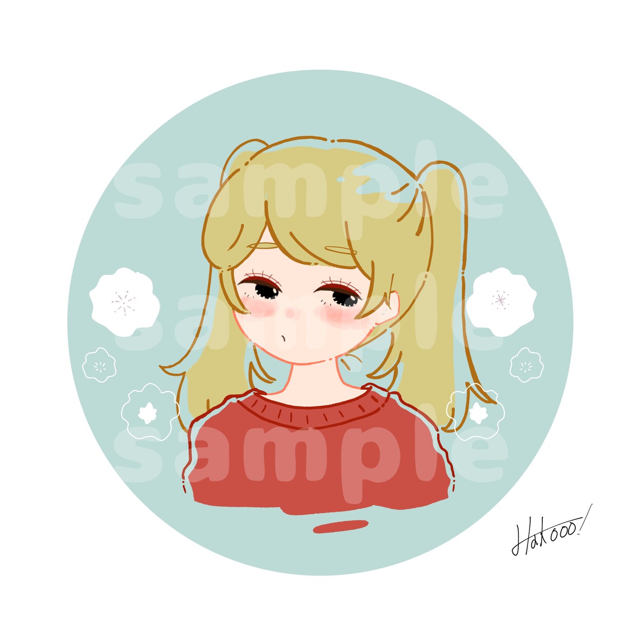 レトロポップなイラストをお届けします レトロポップで可愛い！◎SNSのアイコンにおすすめ イメージ2