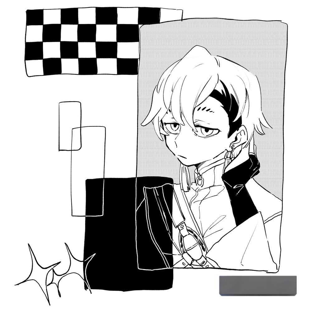 オシャレな漫画調のモノクロイラストを描きます 男女、人外、etc……ジャンル問わず承ります！ イメージ3
