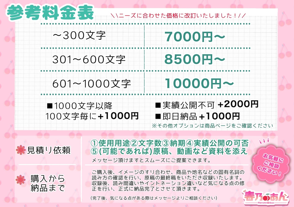 可愛い声から大人な声まで！心を込めて収録いたします CV・動画ナレーション・ボイスドラマ・朗読等お任せください イメージ1