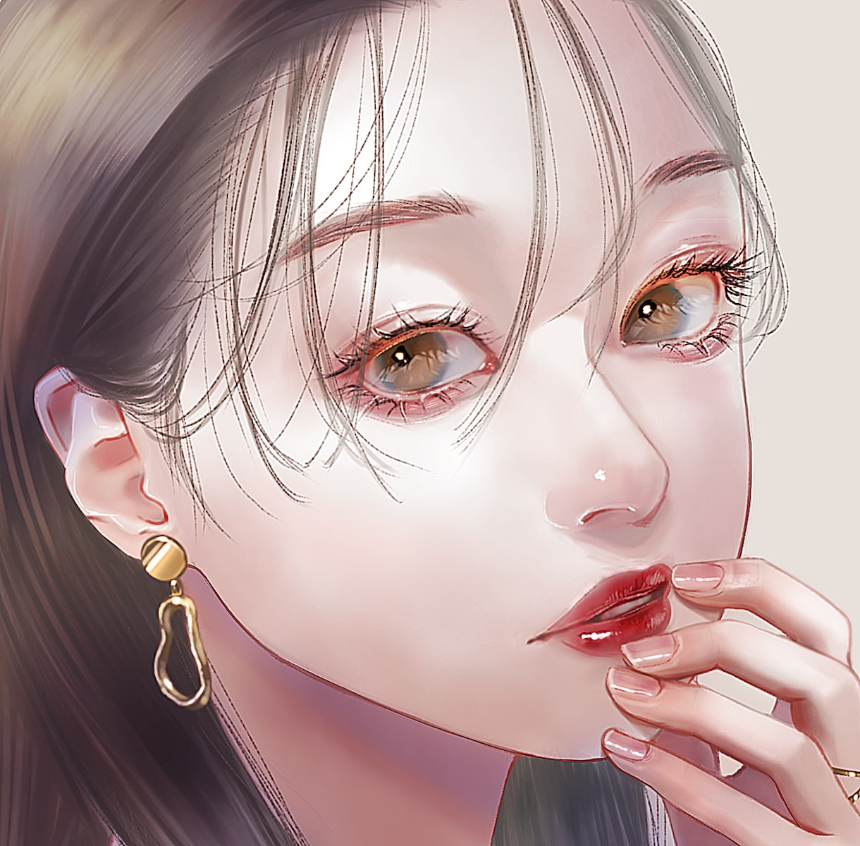 商用利用可能◎きれいで繊細な厚塗りイラスト描きます アイコン、一枚絵、立ち絵、挿絵、サムネ、似顔絵等承ります イメージ1