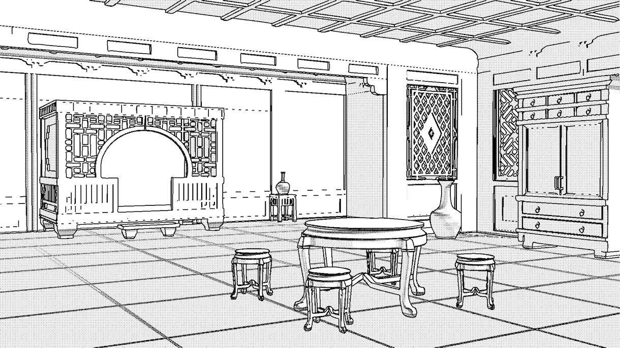 漫画背景の3Dモデル作ります あなたの創作のお手伝いをさせてください！ イメージ2