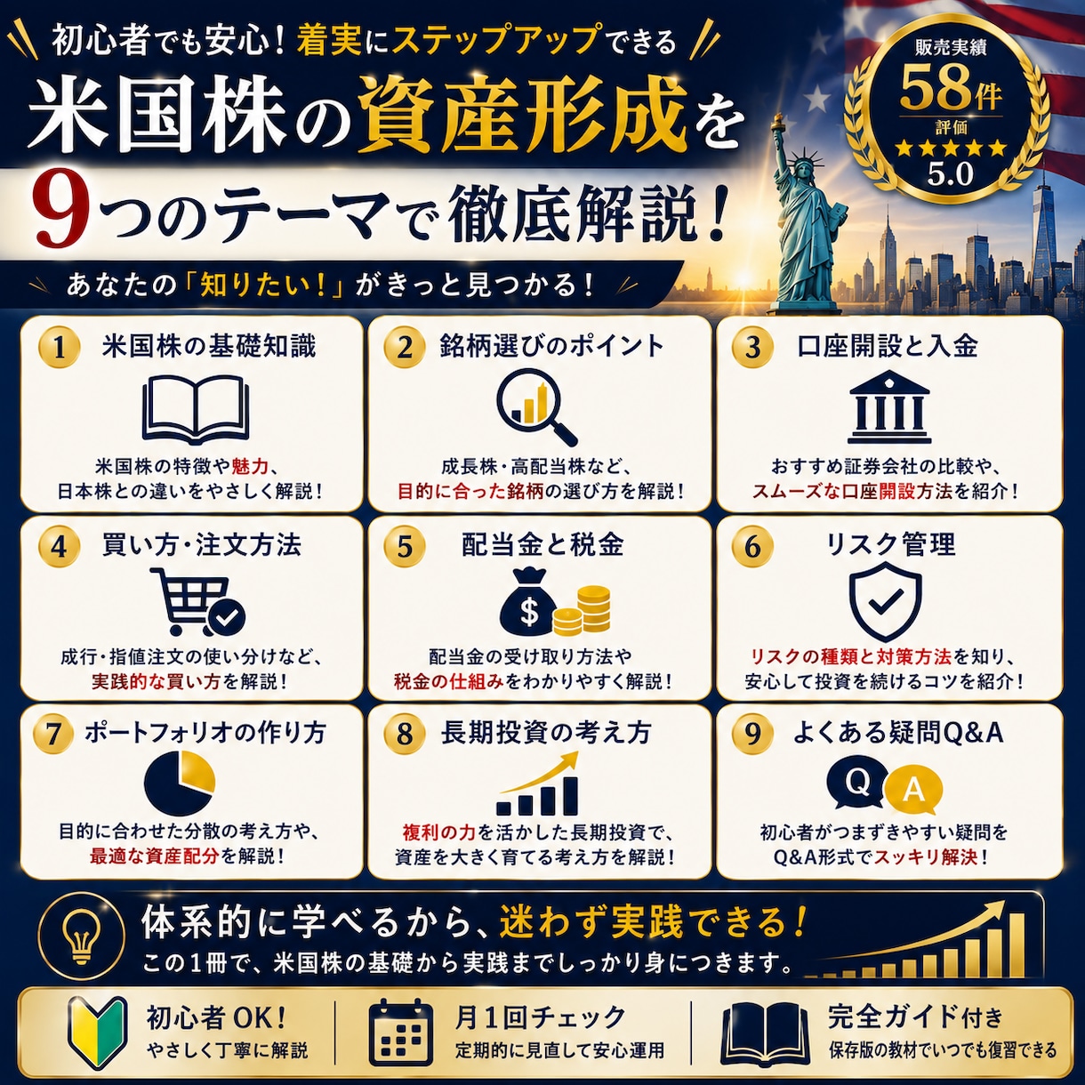 初心者でも米国株で資産を育てる方法教えます 給料だけに頼らない｜お金にも働いてもらう資産形成の教科書 イメージ9
