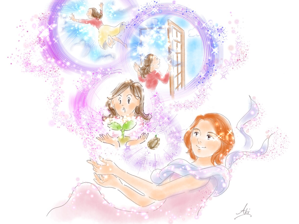 夢叶イラストで話題！ビジョンボードをお描きします なりたい未来の姿をイラストにして夢を加速させましょう！ イメージ3
