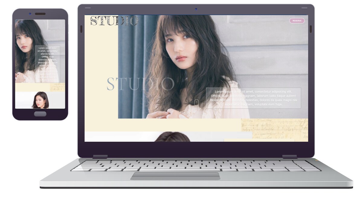 SEO強化済み本格ビューティー系ＨＰ作ります ～SEO強化済み＆ＳＮＳ集客～楽ラク編集オリジナルデザイン イメージ2