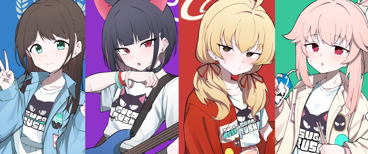 アニメ風オリジナル一枚絵を制作します 個人観賞・本の表紙に挿絵・プレゼントに イメージ3