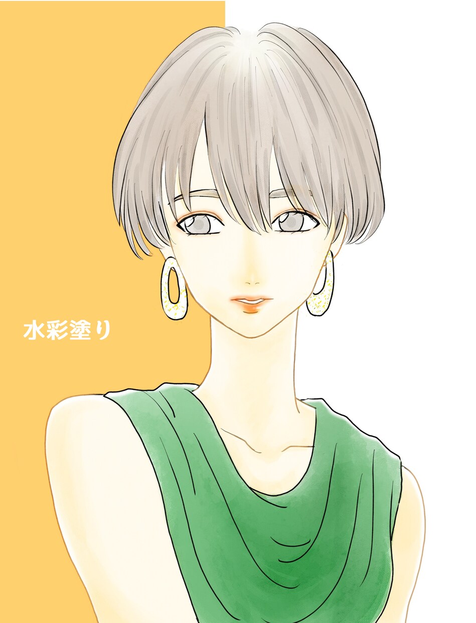好印象を与える爽やかカラフルイラスト提案いたします SNSやアイコン商用利用可能です イメージ7