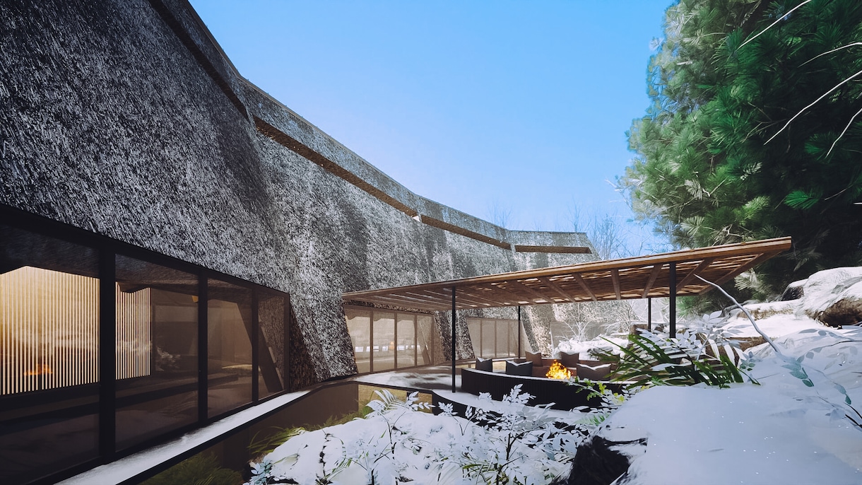 現役一級建築士が住宅の外観CGパースを作成します 現役一級建築士が作成するパースにより、おもいをかたちにします イメージ10
