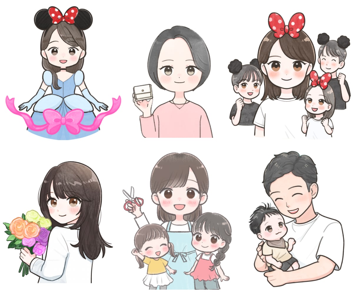 かわいく目を惹く♪水彩タッチでゆるかわに描きます SNSやブログの挿絵や、アイコンにも！ふんわり優しい印象に♪ イメージ9