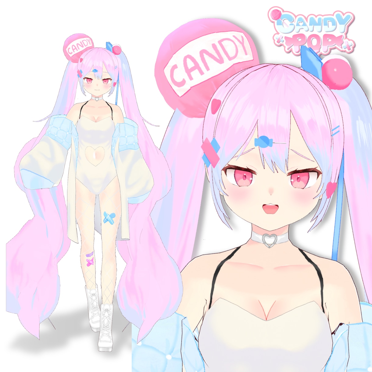 再現可！あなただけのオリジナル3Dモデル制作します VRchatで使用可能！VTuber活動やMMDにも！ イメージ5