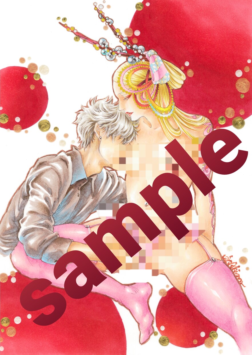 アナログ手描イラスト作成します 人物を中心に手描きならではの質感を楽しむ イメージ4