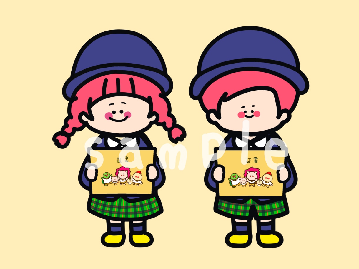 見た瞬間に心に残る、ポップで可愛いイラスト描きます 明るく親しみやすく、挿絵にも使いやすい！商用利用可○ イメージ7