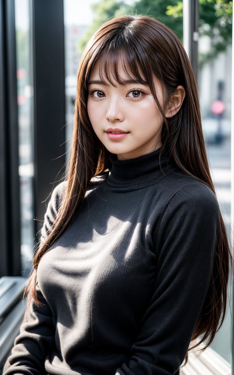 AI美女画像の生成を代行いたします 簡単な髪型・服装・背景・表情など指定可能です。 イメージ10