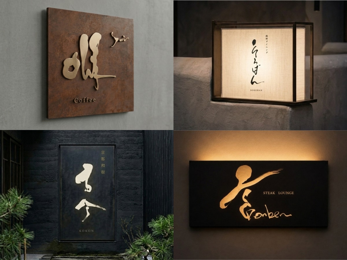 店舗・ブランド向け｜手書き筆文字ロゴを制作します 〜看板・暖簾・商品ラベルなど商用利用にも対応〜 イメージ4