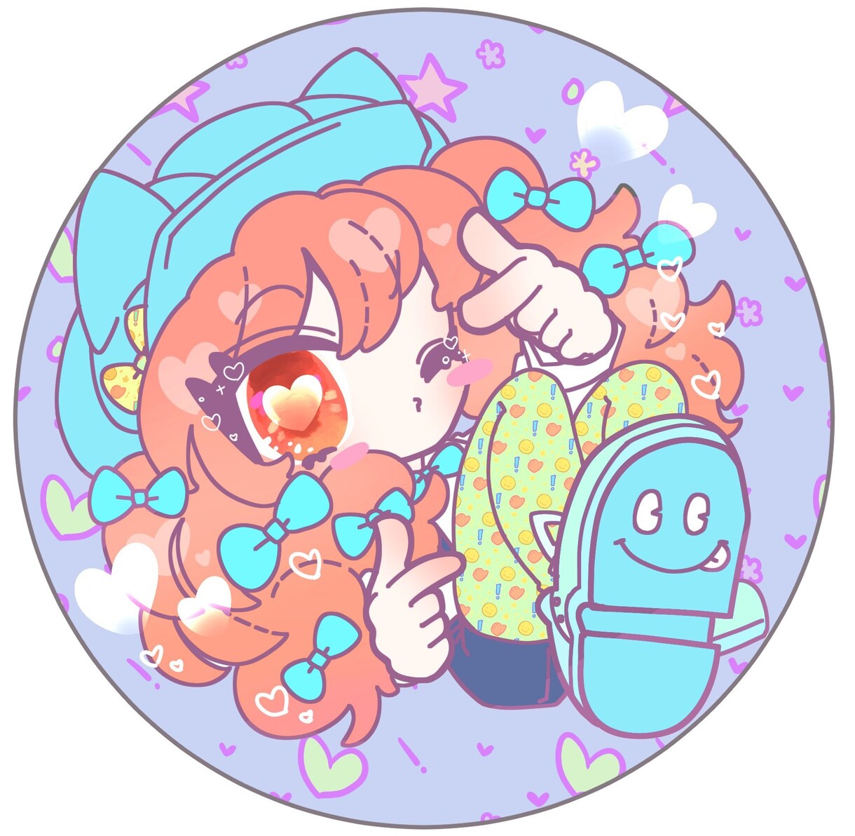 即日対応！ゆめかわアイコン描きます ゆめかわいいに極振りしたきらきらアイコン描きます！ イメージ4