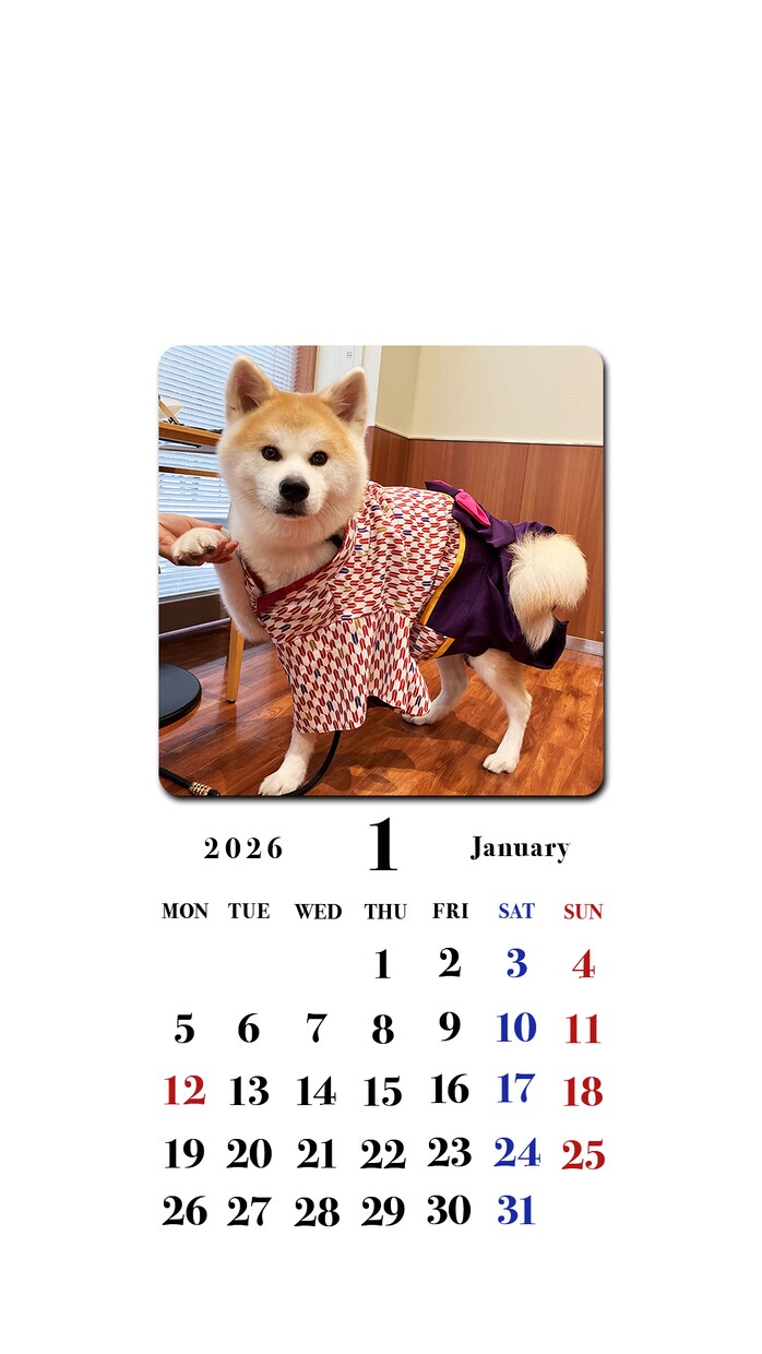 オリジナルWEB壁紙作成します 愛する家族・ペットetc…お好きな画像で制作OK♪ イメージ1