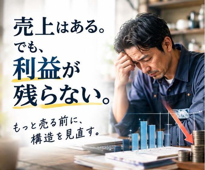 社長殿！スモールビジネスの構造改革を一緒に考えます 売上だけでは解決しない経営課題を構造から整理 イメージ3