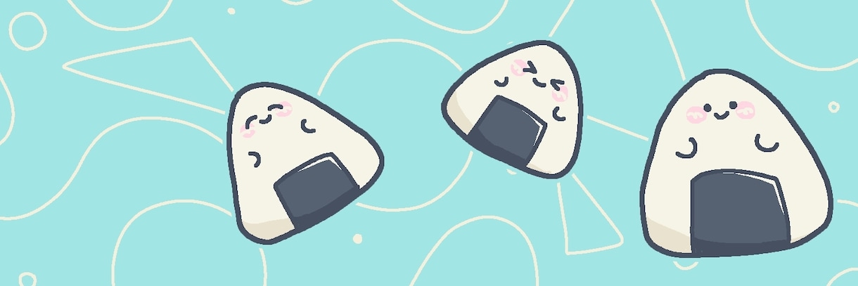 ポップなたべものステッカー風イラストかきます そのままステッカーに使える透過データも添付可能！ イメージ4