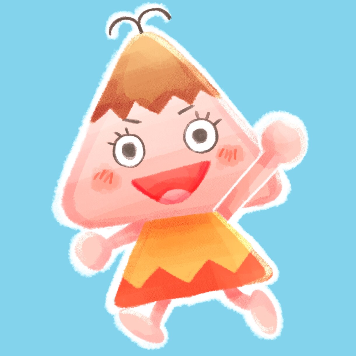 SNSなどのアイコンに使用するイラスト描きます 絵本風の柔らかなタッチがお好きな方へ イメージ2