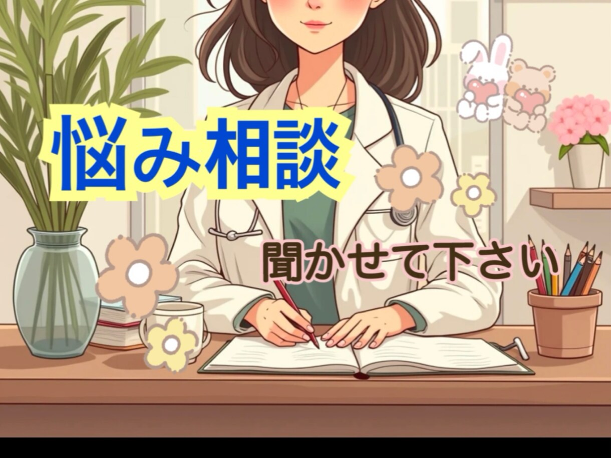 どんなことでも大丈夫です　あなたの相談乗ります 誰かに聞いてほしい、話したい。そんな時のmomo看護師です。 イメージ1