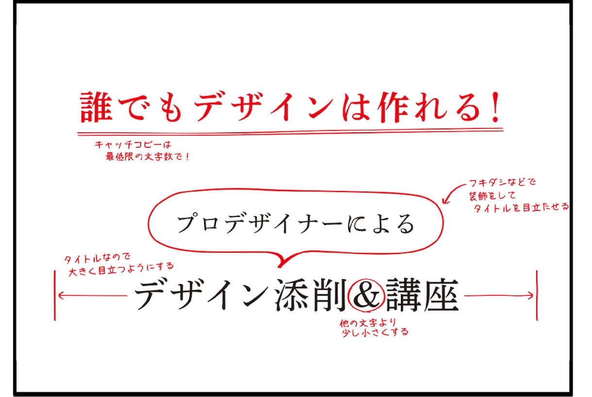 画面共有であなただけのデザイン添削・講座を行います 独学でグラフィックデザインを学んでいる方／メンターが欲しい方 イメージ1