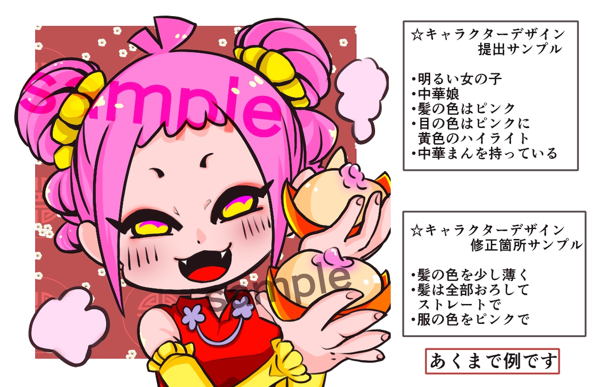 デフォルメ&ポップで可愛いアイコンイラスト描きます オリジナルキャラクターの二次創作もOK♪ イメージ7