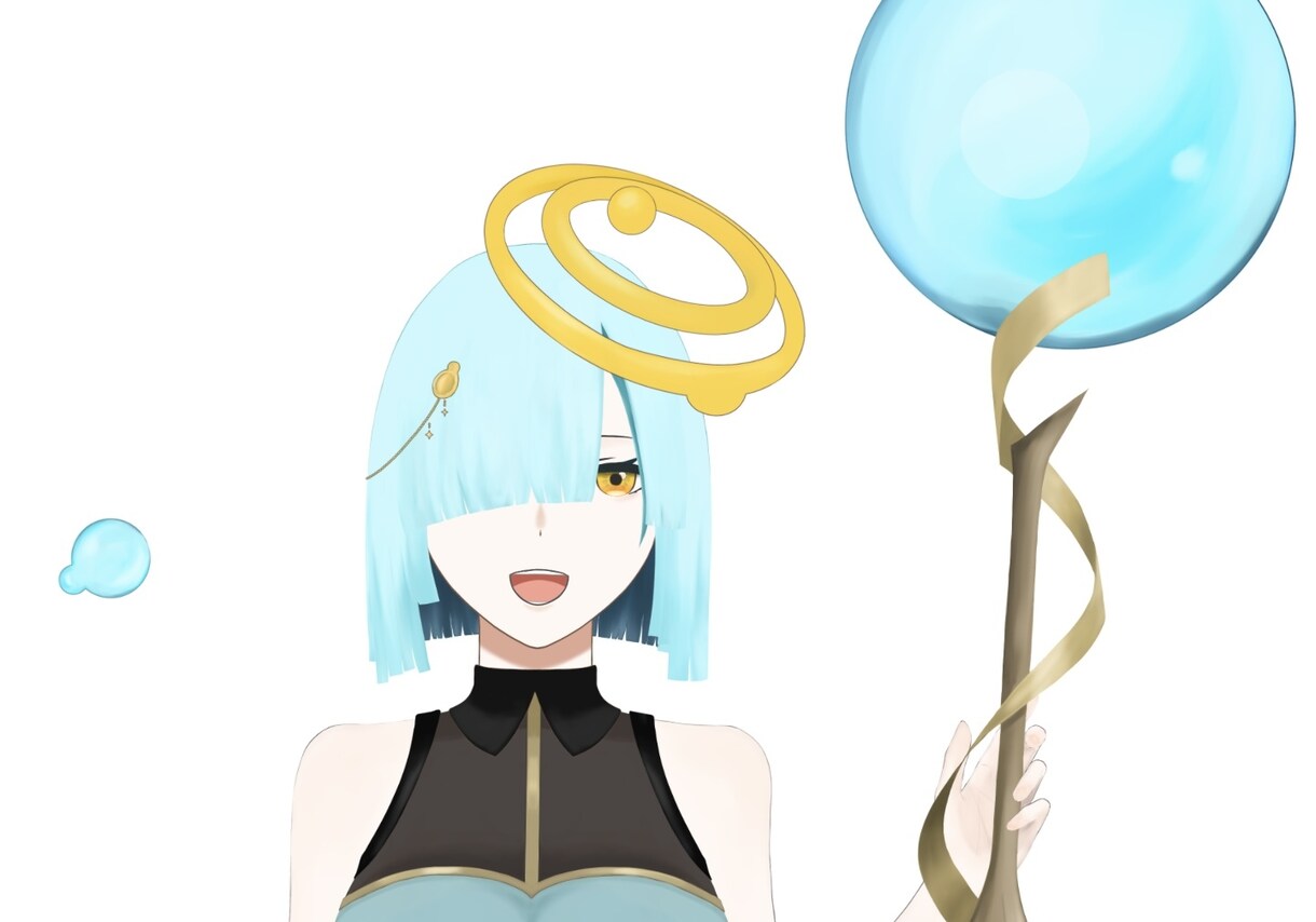 VTuber・Vライバー用モデル制作致します キャラデザからモデリングまで！独特な雰囲気をお求めの方へ イメージ3