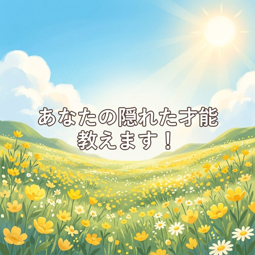 あなたの隠れた才能と「人間関係のトリセツ」教えます もう十分がんばったあなたへ、強みを知るとエネルギー満タン！ イメージ1